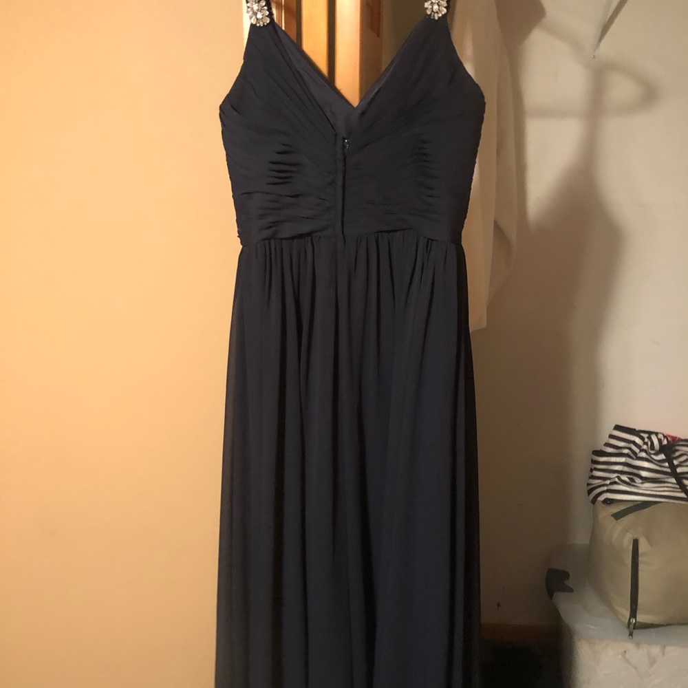 Morilee by Madeline Gardner Navy Evening Gown
